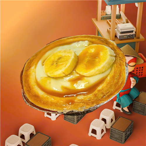 Bánh tart chuối choco